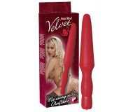 Анальный вибратор Velvet Anal Red