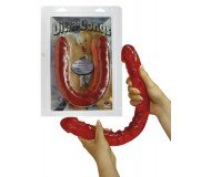 Двусторонний фаллоимитатор Ultra-Dong красный