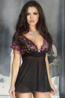 Секси-пеньюар «Boddydoll», S черный