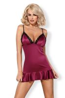 Комплект Obsessive 845-CHE-5 chemise, S/M