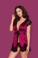 Комплект Obsessive 861-PEI-5 peignoir, S/M