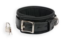 Черный ошейник Пикантные Штучки