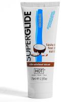 Оральный лубрикант со вкусом кокоса Superglide, 75 мл