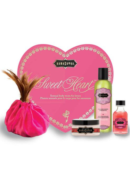 Подарочный набор чувственной косметики для тела Sweet Heart Kit