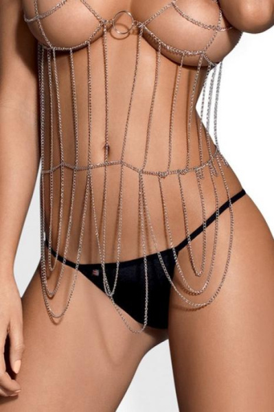 Эротический комплект Obsessive Punker top