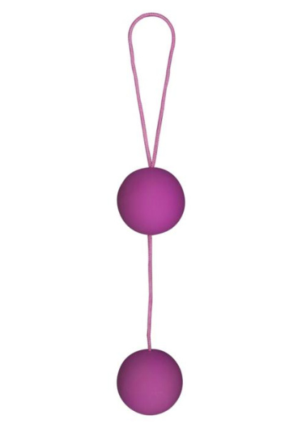 Вагинальные шарики Toy Joy Funky Love, 3,5 см, фиолетовый