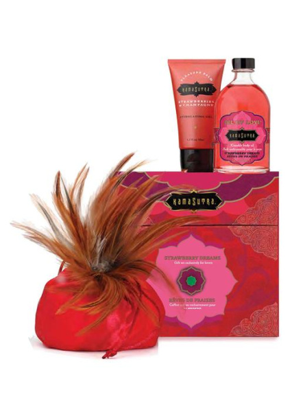 Набор чувственной косметики для тела с ароматом Клубники Treasure Kit Trove Strawberry