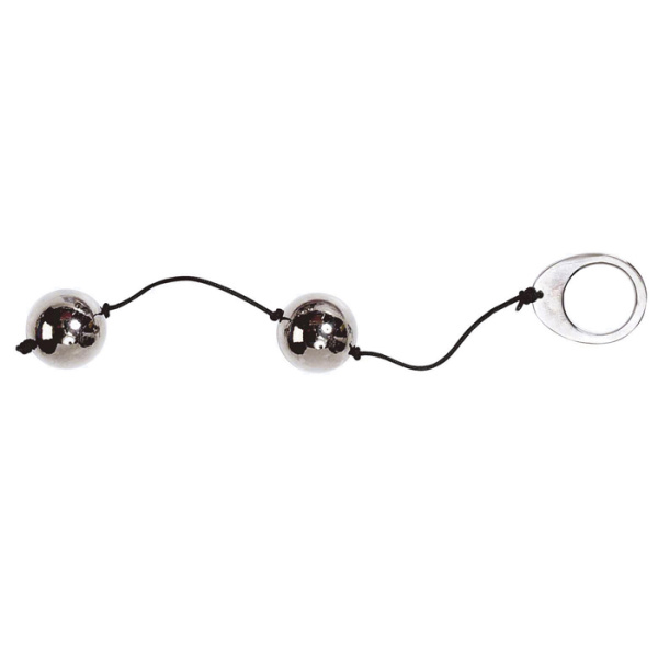 Вагинальные шарики Heavy Metal Duo Spheres, 3 см