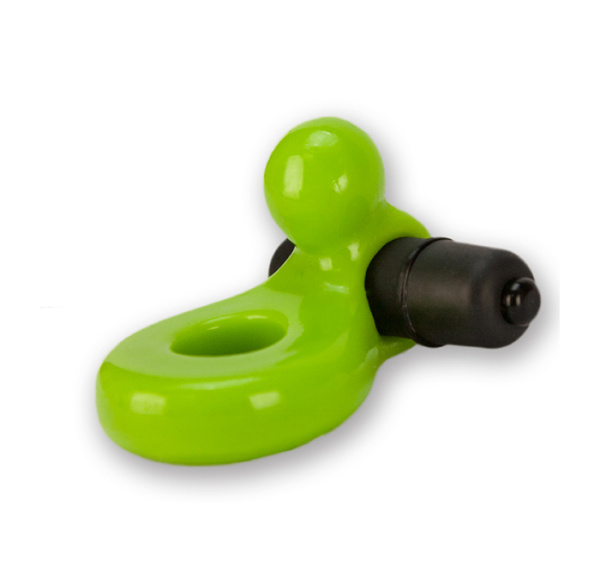 Эрекционное виброкольцо Glo-Glo a Go-Go Ядерный лайм