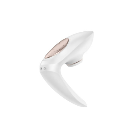 Satisfyer Pro 4 Couples – уникальный вибратор для пар с вакуумной стимуляцией, 7х2,5 см