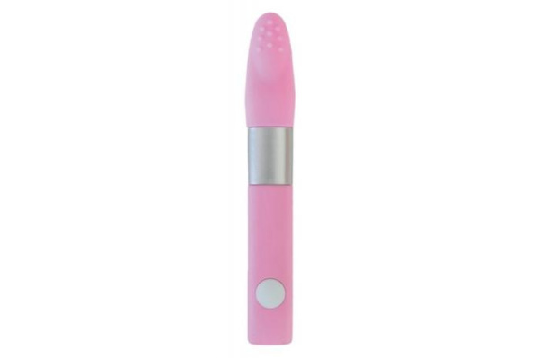 Миниатюрный вибратор Qvibry Mini Vibe Pink, 12х2 см