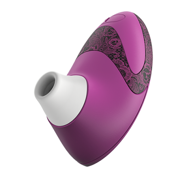 Womanizer W500 – вакуумный стимулятор клитора с кристаллом Swarovski, черный