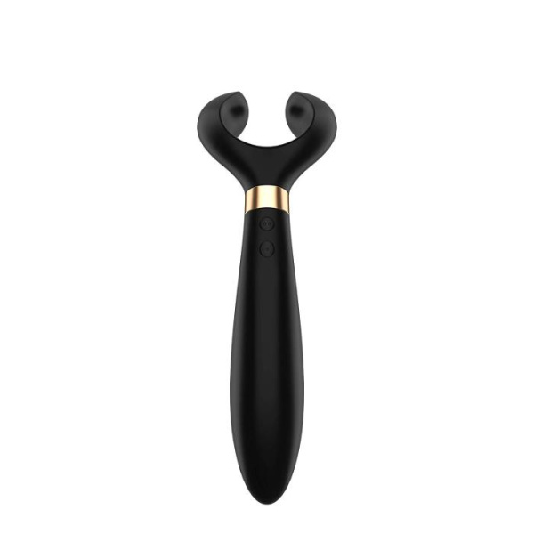 Satisfyer Partner Multifun 3 – многофункциональный вибратор для соло-игр и для пар, белый