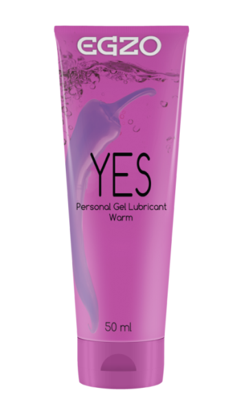 Согревающий гель-лубрикант Egzo Yes 50 мл.
