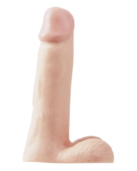 Фаллоимитатор Basix Dong 8", 20х5 см, прозрачный