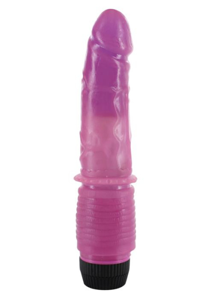 Вибратор гелевый Jelly Purple, 18×3,5 см