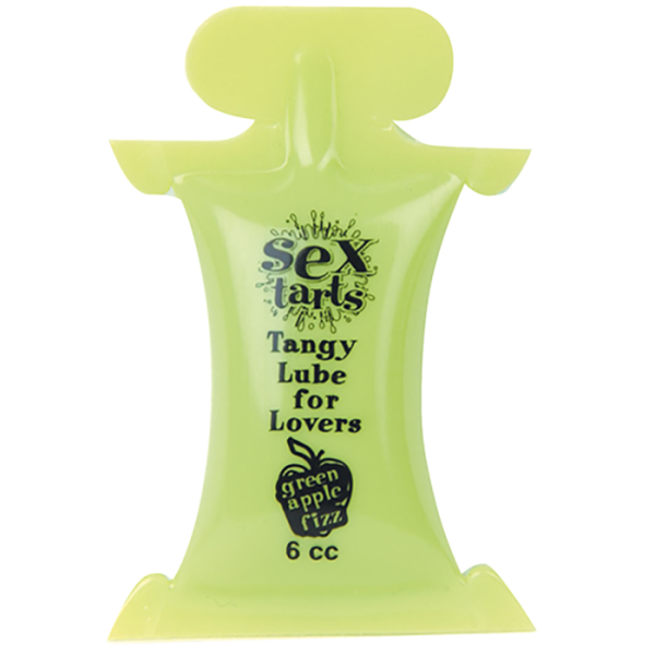Лубрикант с ароматом зеленого яблока Sex Tarts Lube , 6 мл