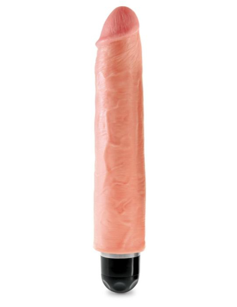 Большой реалистичный вибратор King Cock  Vibr Stiffy, 25,4х5,1 см