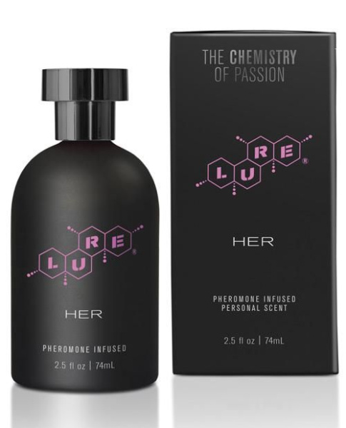 Духи с феромонами для женщин Lure Black Label For Her, 74 ml