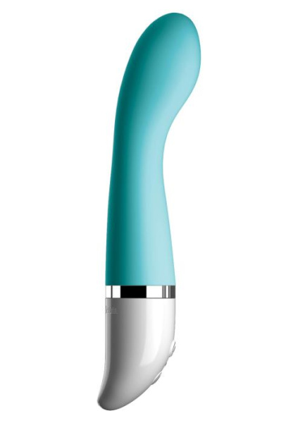 Pipedream Crush Honey Turquoise – вибратор для точки-G, 14х3.8 см