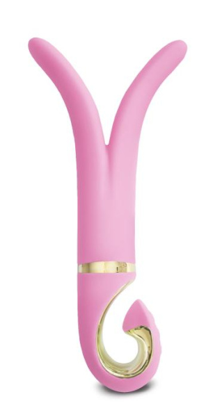 Gvibe 3 Candy Pink – анатомический вибромассажер, 17х3.5 см
