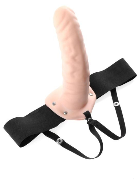 Полый страпон Fetish Fantasy Hollow Strap On, 20,5х5 см
