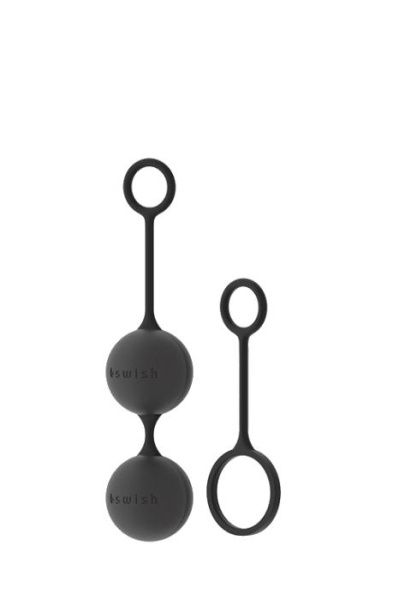 Вагинальные шарики B Swish bfit Classic Black, розовый