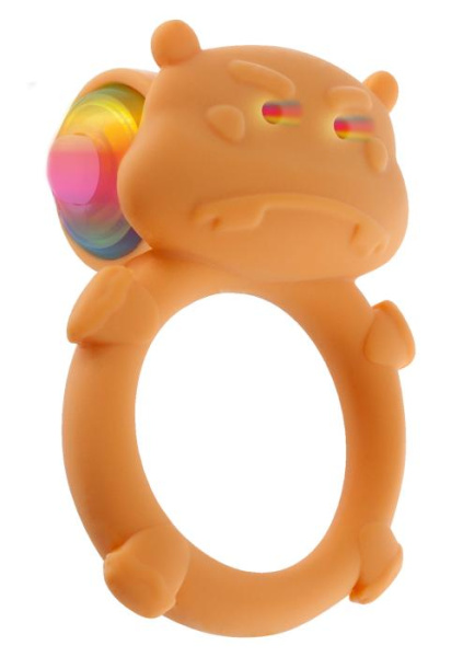 Эрекционное виброкольцо Happy Hippo