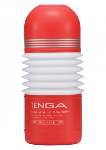 Мастурбатор Tenga Rolling Head Cup с интенсивной стимуляцией головки