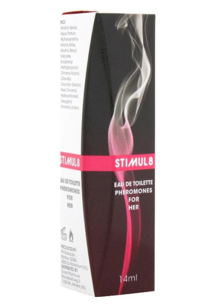 Духи с феромонами для женщин Stimul8 Pheromones For Women, 14 мл