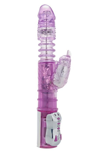 Компьютерный вибратор с возвратно-поступательным движением Up&down Vibrator, 22х3,5 см