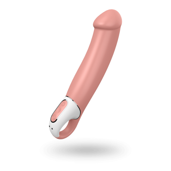 Мощный вибратор Satisfyer Vibes Master, гибкий литой силикон, 12 режимов работы, диаметр 46 мм