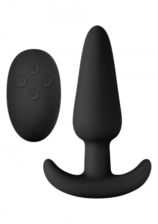 NS Novelties Renegade Rumble Wireless Plug – анальная пробка с дистанционным управлением, 10х3,7 см