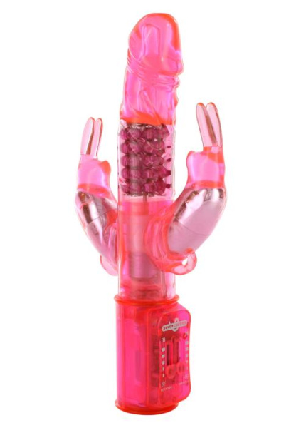 Вибратор Double Rabbit, 19Х3,7 см