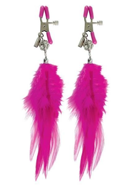 Зажимы для сосков Fancy Feather Nipple Clamps Fetish Fantasy