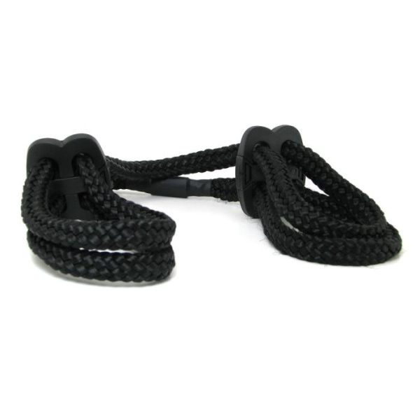 Наручники Japanese Silk Love Rope Ankle Cuffs, черный