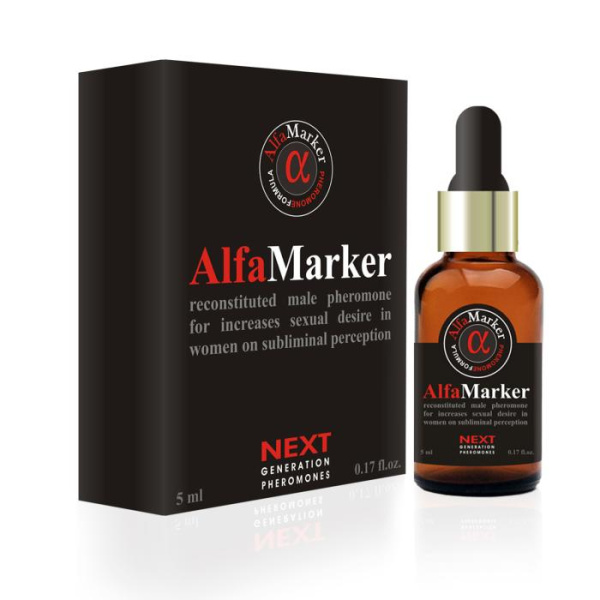 Ароматная эссенция с феромонами для мужчин AlfaMarker for Men, 5 мл