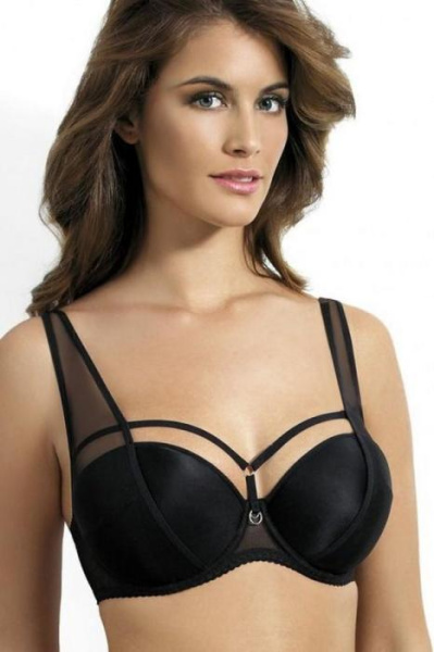 Эротический бюстгальтер push up Kinga Onyx PU-427, 70D