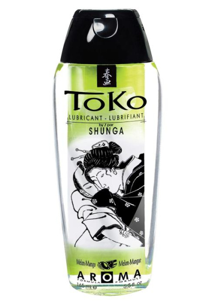 Оральный лубрикант со вкусом манго и дыни Shunga Toko Lubricant Melon, 165 мл