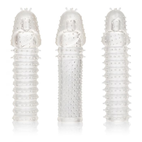 California Exotic Novelties 3 Piece Extension Kit насадка на пенис 14,5х2 см.