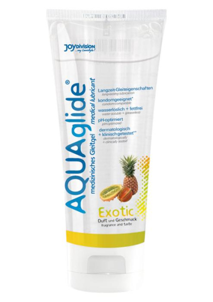 Лубрикант "AquaGlide", экзотический фрукт, 100 мл