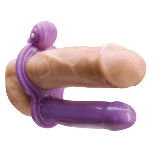 Насадка для двойного проникновения My First Double Penetrator, 12,5х3 см