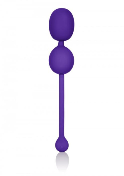 CalExotics Rechargeable Dual Kegel вагинальные шарики 9х3.2 см., фиолетовый