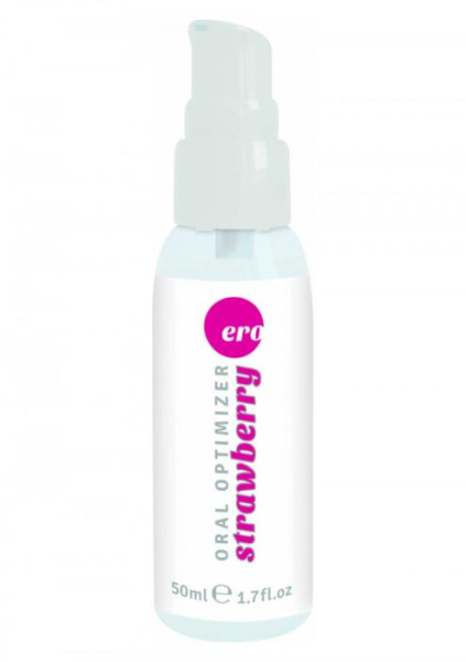 Hot Oral Optimizer Blowjob Gel оральный лубрикант, 50мл., клубника