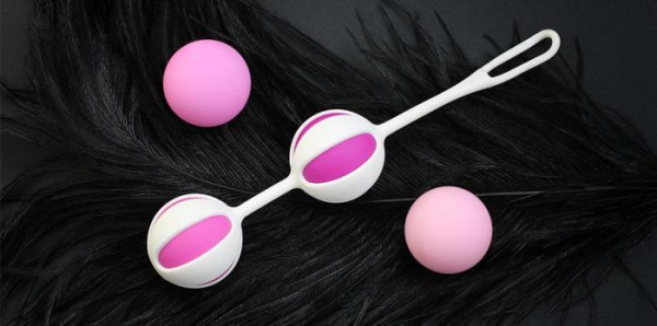 NEW! Шарики для тренировки интимных мышц Geisha Balls 2 – Gvibe (Англия)