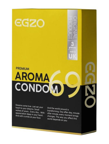 EGZO Aroma №3 – ароматизированные презервативы