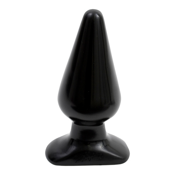 Анальная пробка Classic Butt Plug Large, черный, 10,6×5 см