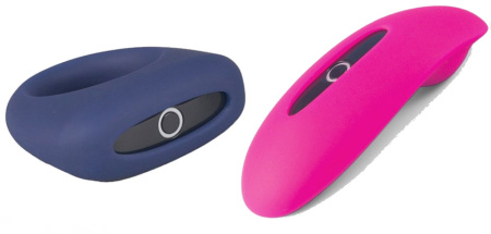 Клиторальный стимулятор и эрекционное кольцо Magic Motion – Candy &amp; Dante Kit