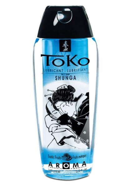 Оральный лубрикант со вкусом экзотических фруктов Shunga Toko Lubricant Exotic Fruits, 165 мл