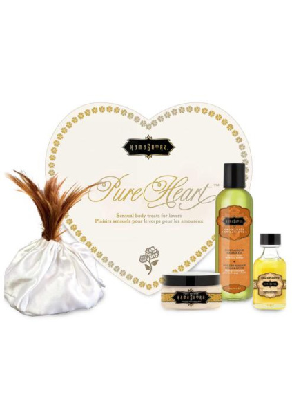 Подарочный набор чувственной косметики для тела Pure Heart Kit